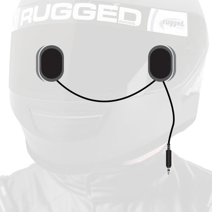 Rugged Radios Rugged Radios Alpha Audio Speaker Pods - Gel Ear, 3.5mm