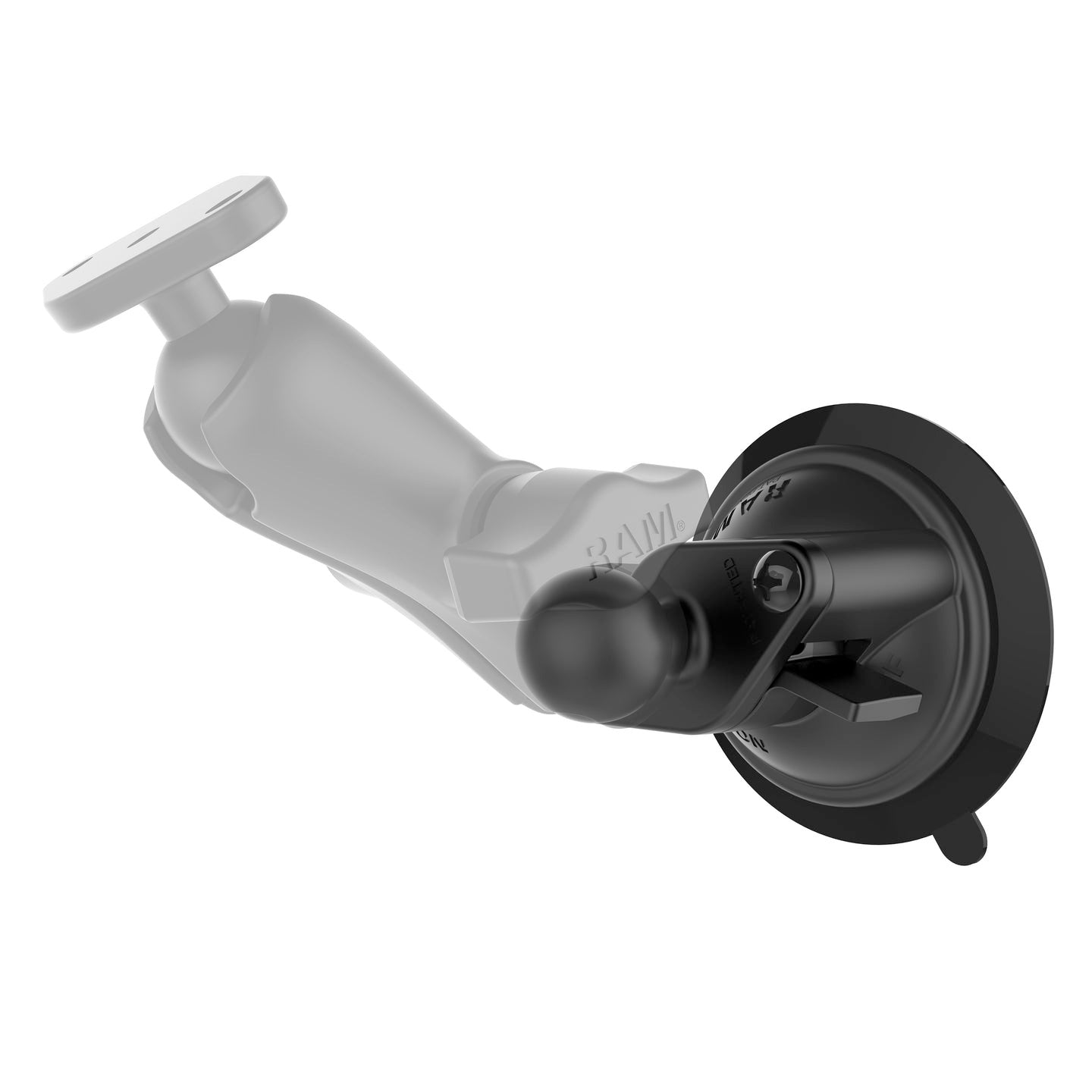 Rugged Radios Rugged Radios RAM Twist-Lock Suction Cup Base with Ball