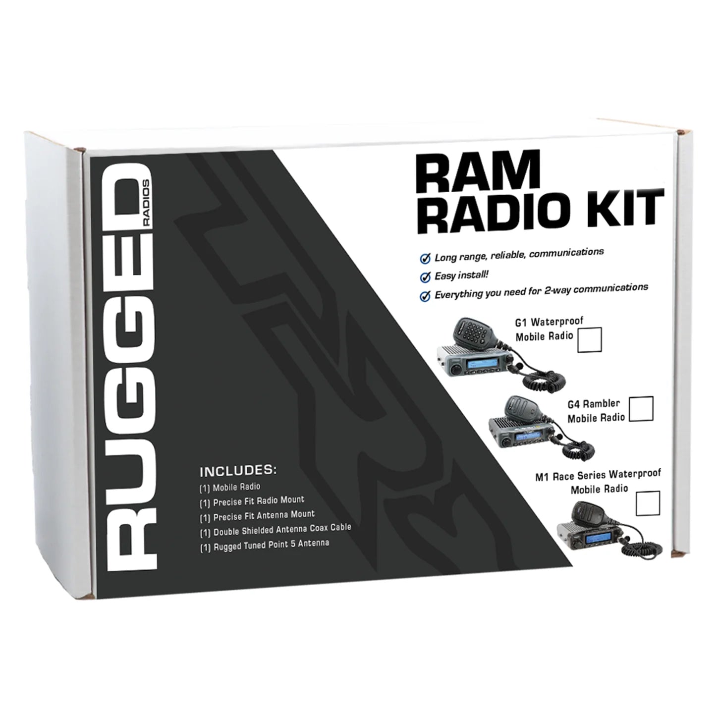 Rugged Radios Rugged Radios RAM Two-Way Mobile Radio Kit