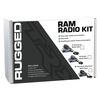 Rugged Radios Rugged Radios RAM Two-Way Mobile Radio Kit