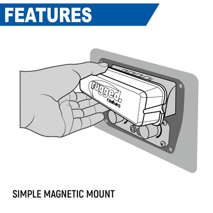 Rugged Radios Rugged Radios Magnetic Radio Cover