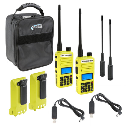 Rugged Radios Rugged Adventure Pack - GMR2 PLUS Handheld Radio Bundle