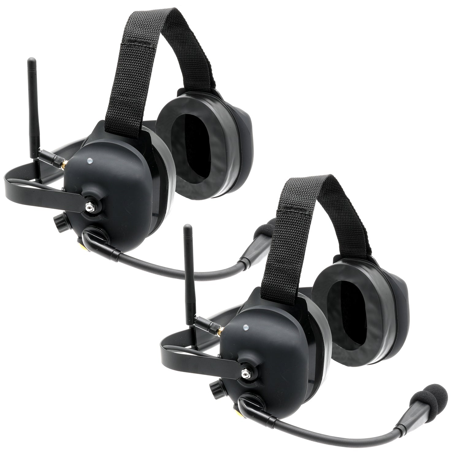Rugged Radios Rugged Radios Wireless Double Talk Dual Headset Intercom System (Hands