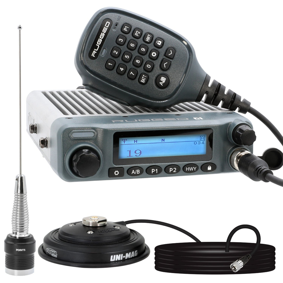 Rugged Radios Rugged G1 Adventure Series GMRS Mobile Radio Kit
