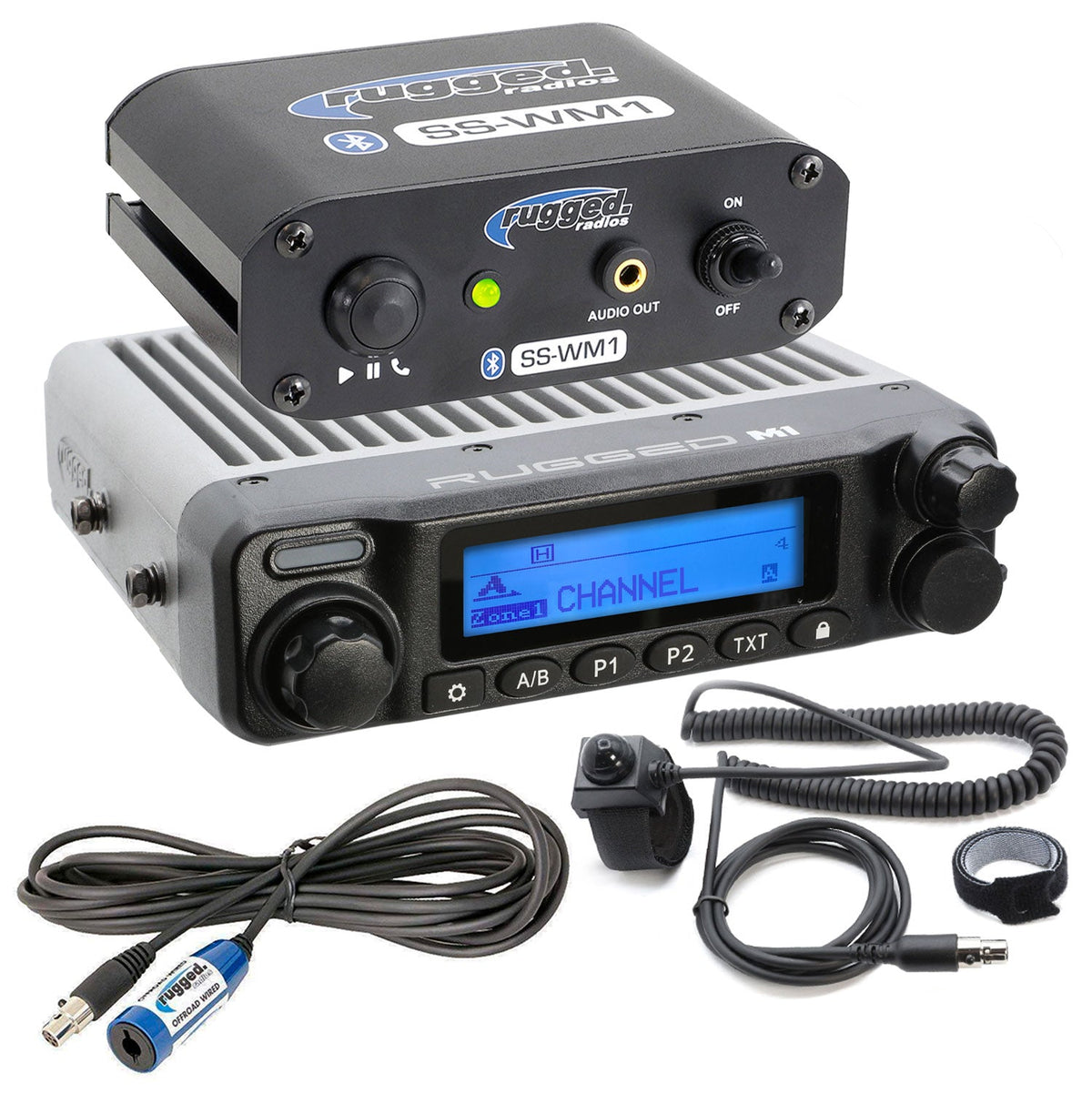 Rugged Radios Rugged Radios SS-WM1 Single Seat Kit with Digital Radio