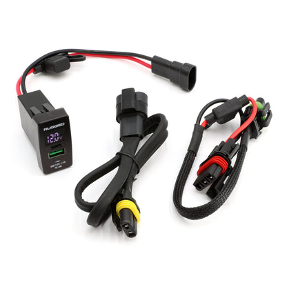 Rugged Radios Rugged Radios USB Rocker Switch Hub Kit for UTV Pulse Bars