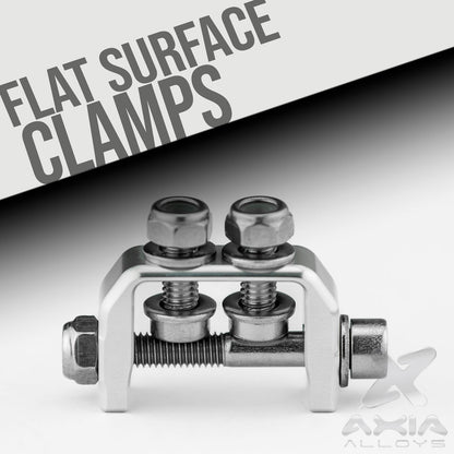 Axia Alloys Flat Surface Clamp - Billet Aluminum Accessory Mount