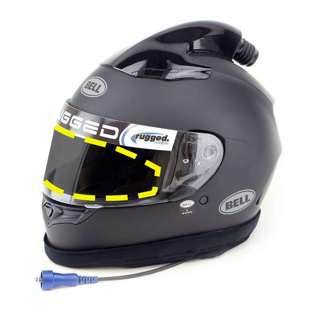 Rugged Radios Rugged Radios CruzArmor Universal Tinted Tear Off