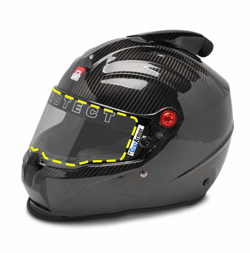 Rugged Radios Rugged Radios CruzArmor Tinted Tear Off for SA2020