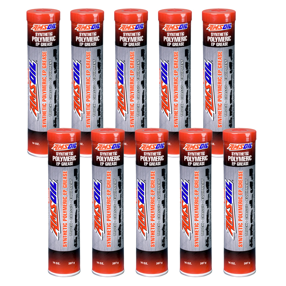 AMSOIL NLGI #2 100% SYNTHETIC POLYMERIC TRUCK, CHASSIS AND EQUIPMENT GREASE