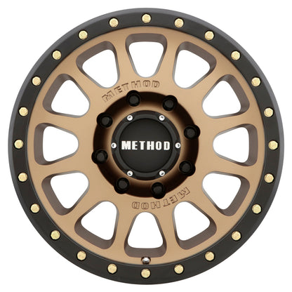 Method MR305 NV HD 8x180 Wheel for 2011+ GM 2500HD/3500HD - Method Bronze detail