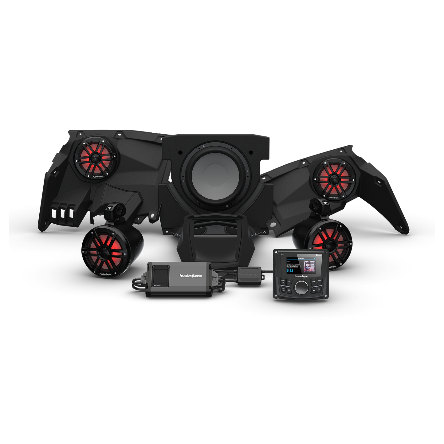 Rockford Fosgate Stage 4 Audio System for 2017+ Can-Am X3