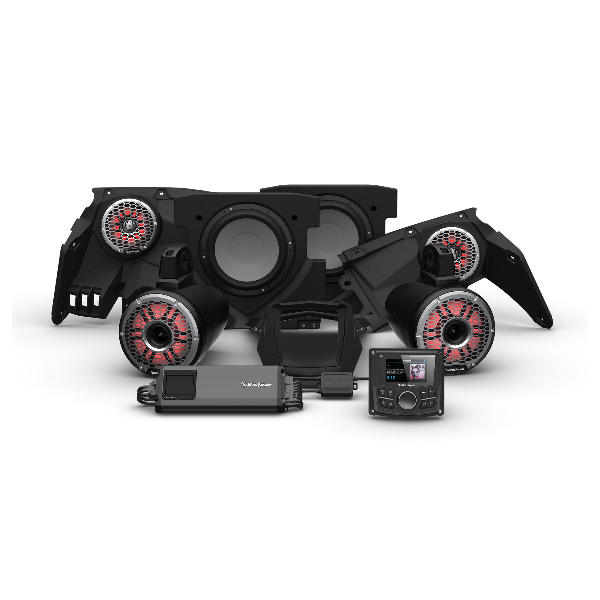 Rockford Fosgate Stage 6 Audio System for 2017+ Can-Am X3