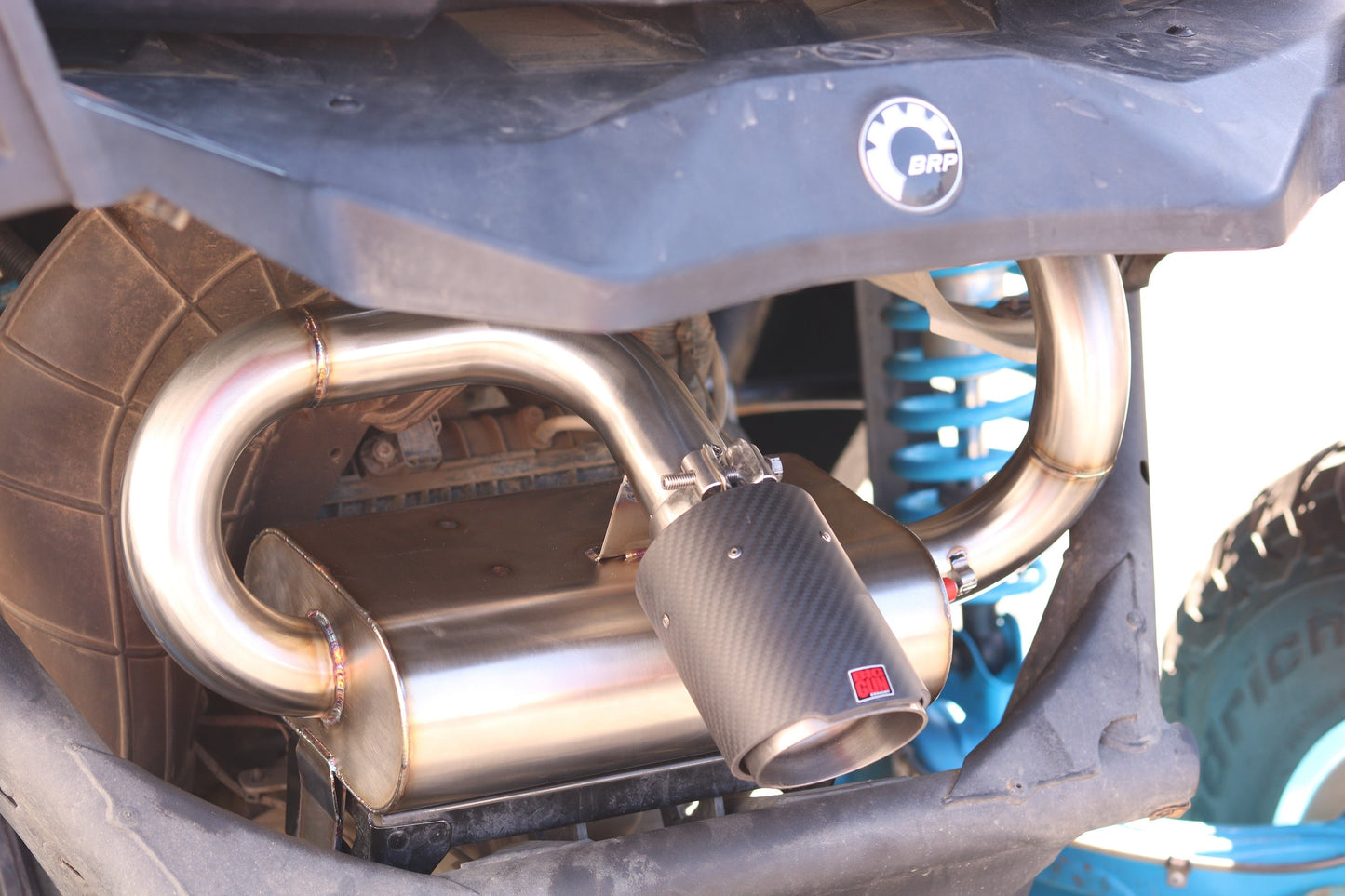 Big Gun Explorer Slip-On Exhaust for 2017-2023 Can-Am Maverick X3