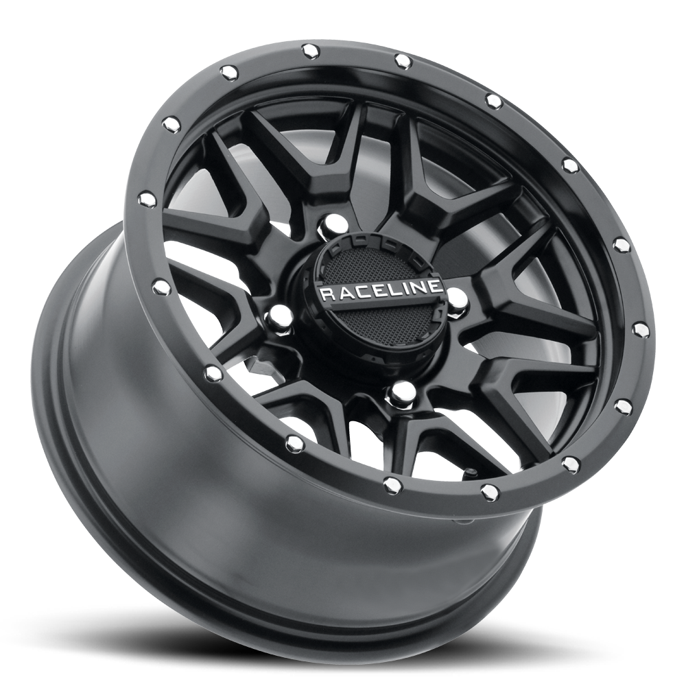 RACELINE KRANK WHEEL 14X7 4/156 6+1 (+38MM) BLACK — alternate view 2
