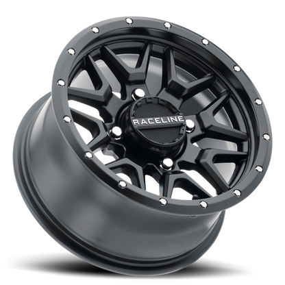 RACELINE KRANK WHEEL 14X7 4/156 6+1 (+38MM) BLACK — alternate view 2