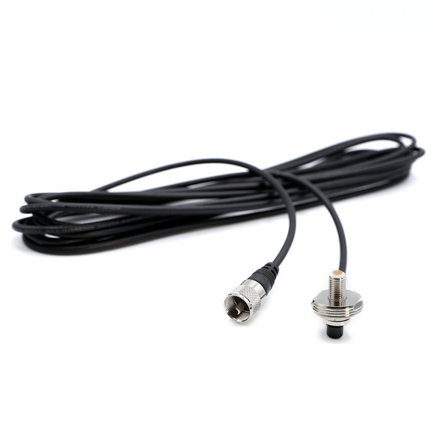 Rugged Radios Rugged Radios 17 Ft Antenna Coax Cable with 3/8  NMO (TM) Thick Mount
