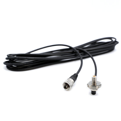 Rugged Radios Rugged Radios 17 Ft Antenna Coax Cable with 3/8  NMO (TM) Thick Mount