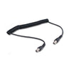 Rugged Radios 3-Pin to 3-Pin TA3FL Coil Cord for H80 Dual Talk Headset