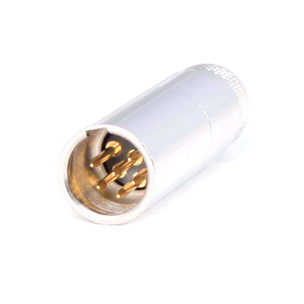 Rugged Radios Rugged Radios 6-Pin Male Mini XLR Connector TA6ML