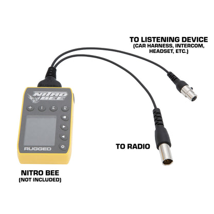 Rugged Radios Rugged Radios Nitro Bee Xtreme Car Harness Adapter