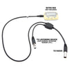 Rugged Radios Adapter for Scanner to 5-pin Car Harness Headset or Inte