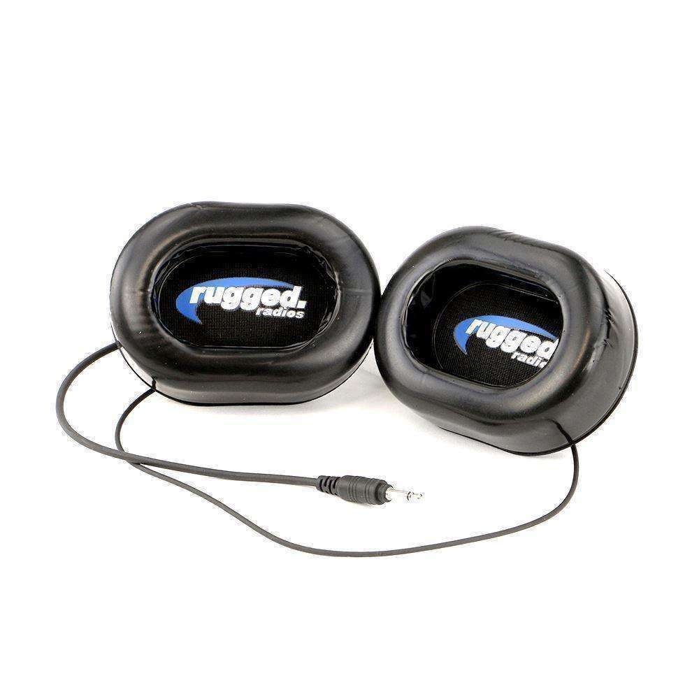 Rugged Radios Rugged Radios Alpha Audio Speaker Pods - Gel Ear, 3.5mm