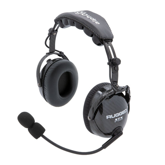 Rugged Radios H28 AlphaBass Over-the-Head Stereo Headset