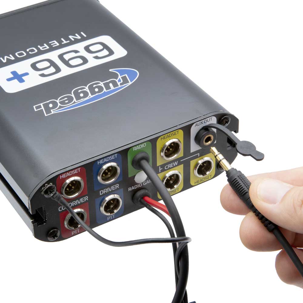 Rugged Radios Rugged Radios Audio Recording Cable for Rugged Intercoms with 3.5mm Au