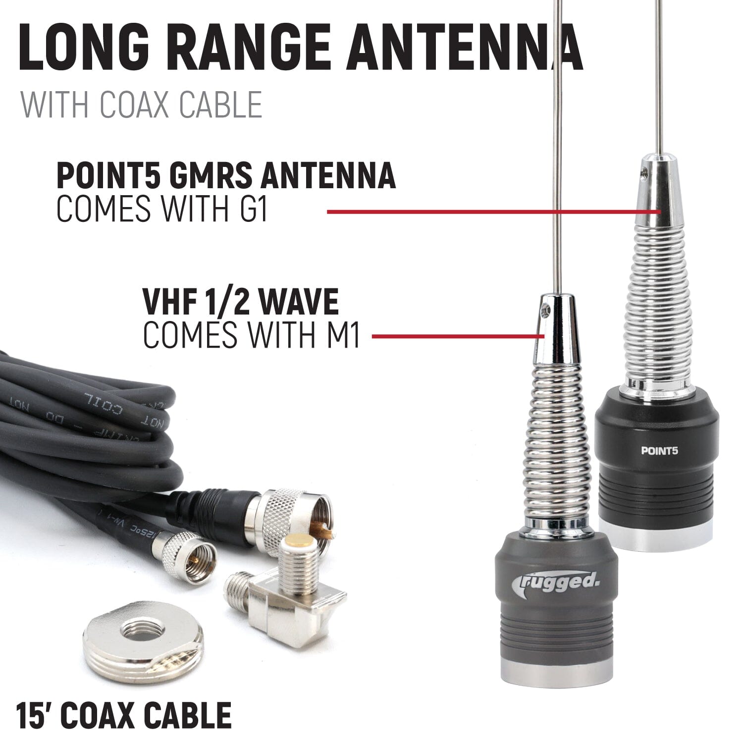 Rugged Radios Rugged Radios Comm Kit, Can-Am Commander & Maverick (Dash Mount)
