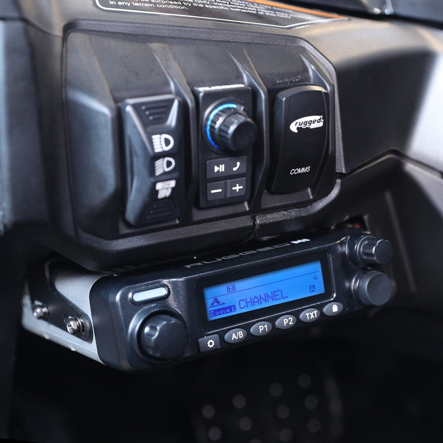 Rugged Radios Rugged Radios Can-Am Maverick R Remote Head Mount Kit
