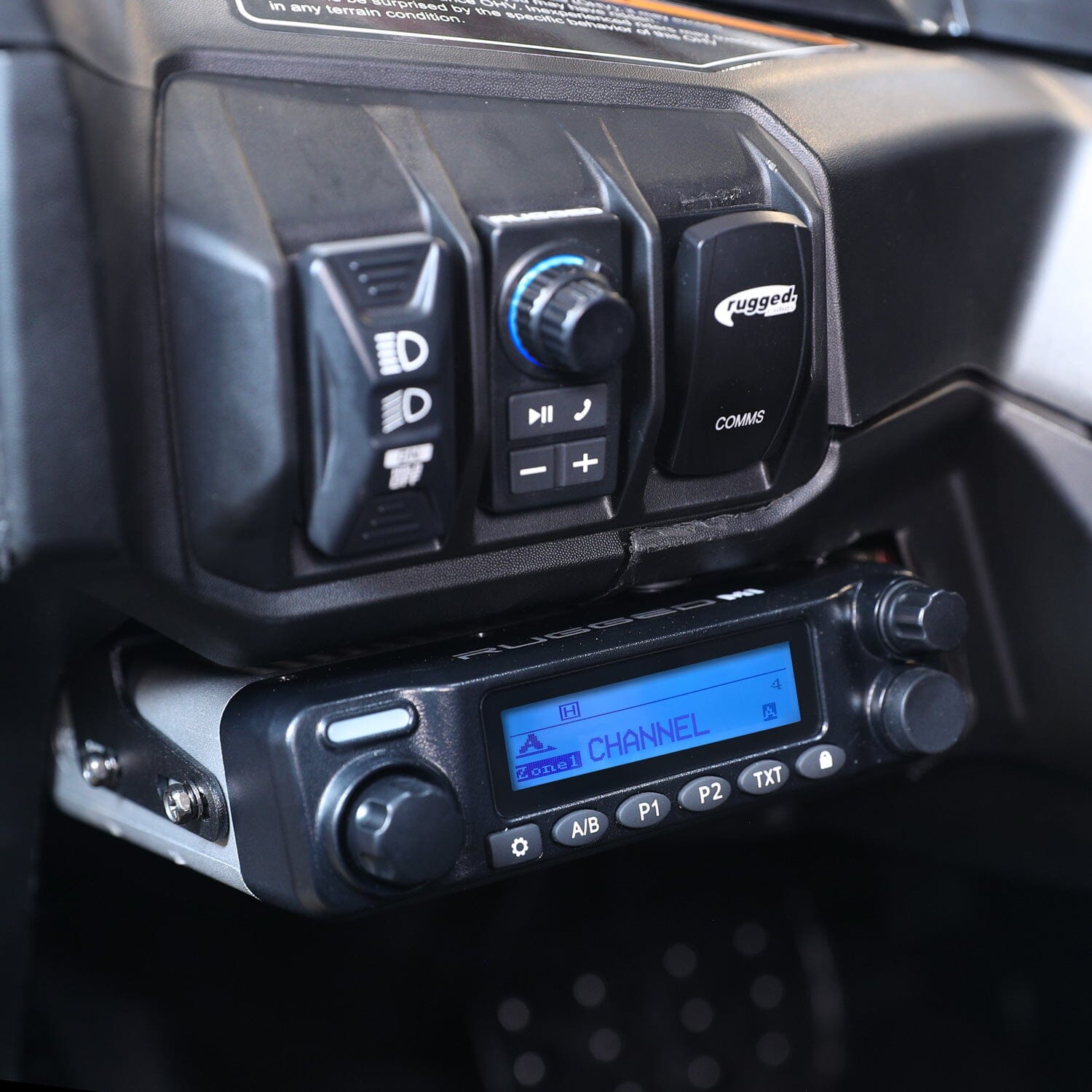 Rugged Radios Rugged Radios Can-Am Maverick R Remote Head Mount Kit