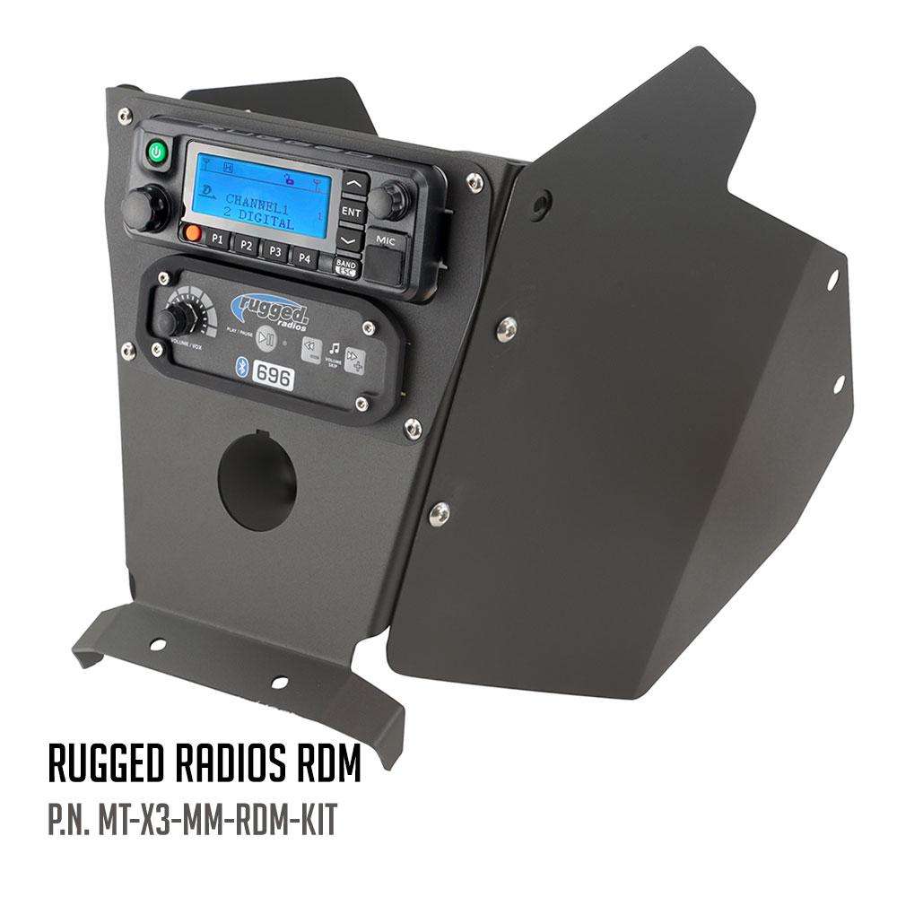 Rugged Radios Rugged Radios Can-Am X3 Mounting Kit with Multi Mount and Side Panels