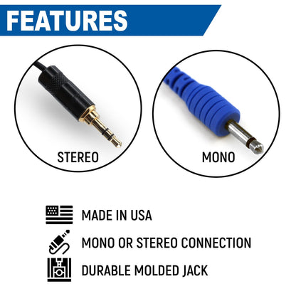 Rugged Radios Rugged Radios Challenger Semi-Custom Molded Ear Bud Speakers with 1/8