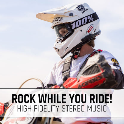 Rugged Radios Rugged Radios CONNECT BT2 Bluetooth Headset for Motorcycle Helmet