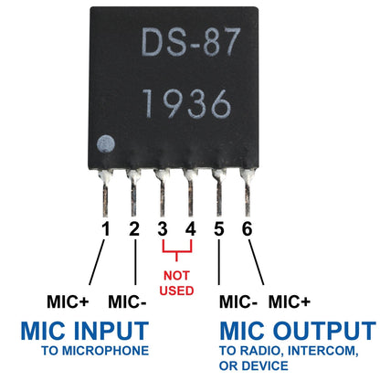 Rugged Radios Rugged Radios Dynamic Microphone Preamplifier