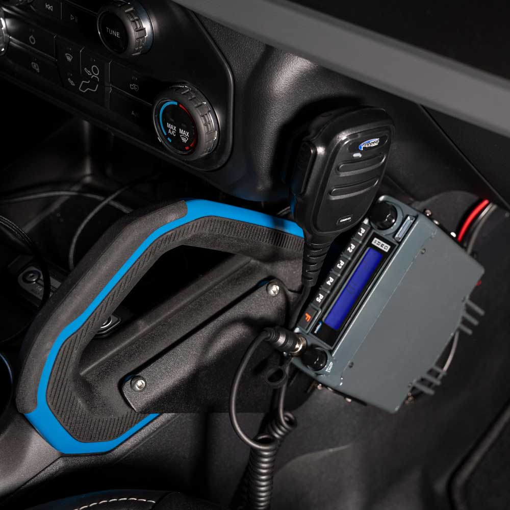 Rugged Radios Rugged Radios Ford Bronco Mobile Radio Mount for Center Console Passen