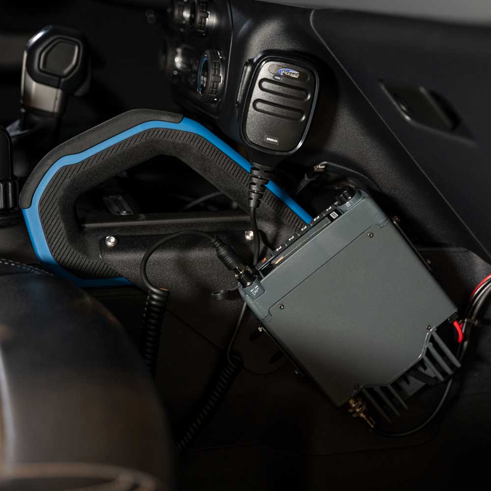 Rugged Radios Rugged Radios Ford Bronco Mobile Radio Mount for Center Console Passen