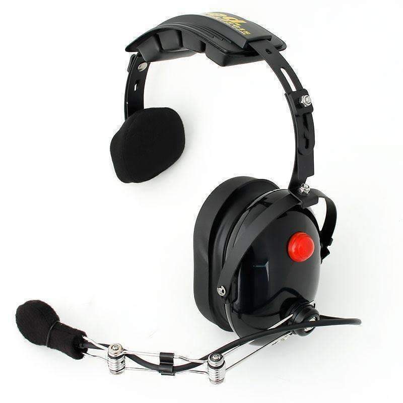 Rugged Radios Rugged Radios H15 Single-Sided 2-Way Radio Headset - Black