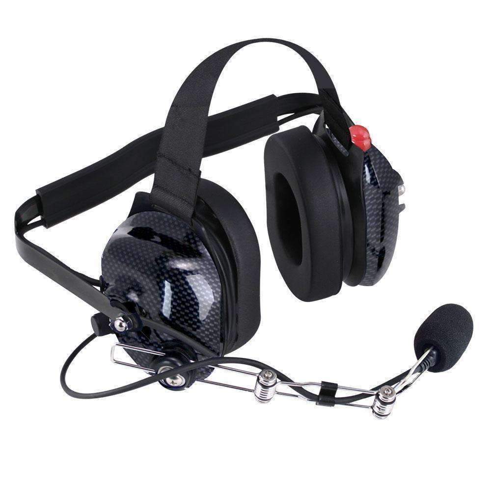 Rugged Radios Rugged Radios H42 BTH 2-Way Radio Headset - Carbon Fiber