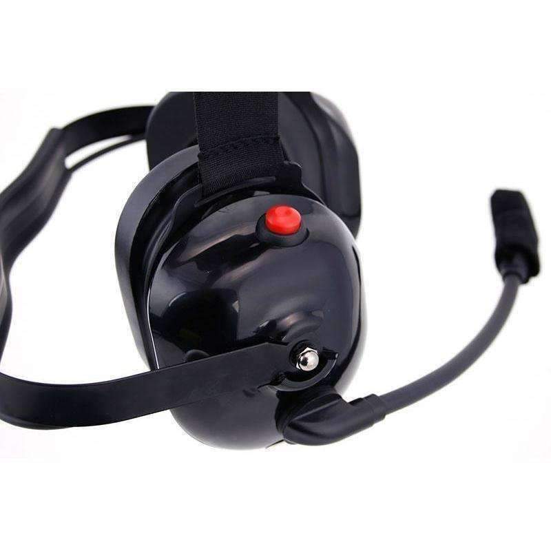 Rugged Radios Rugged Radios H60 Dual-Radio Behind-the-Head Headset - Black