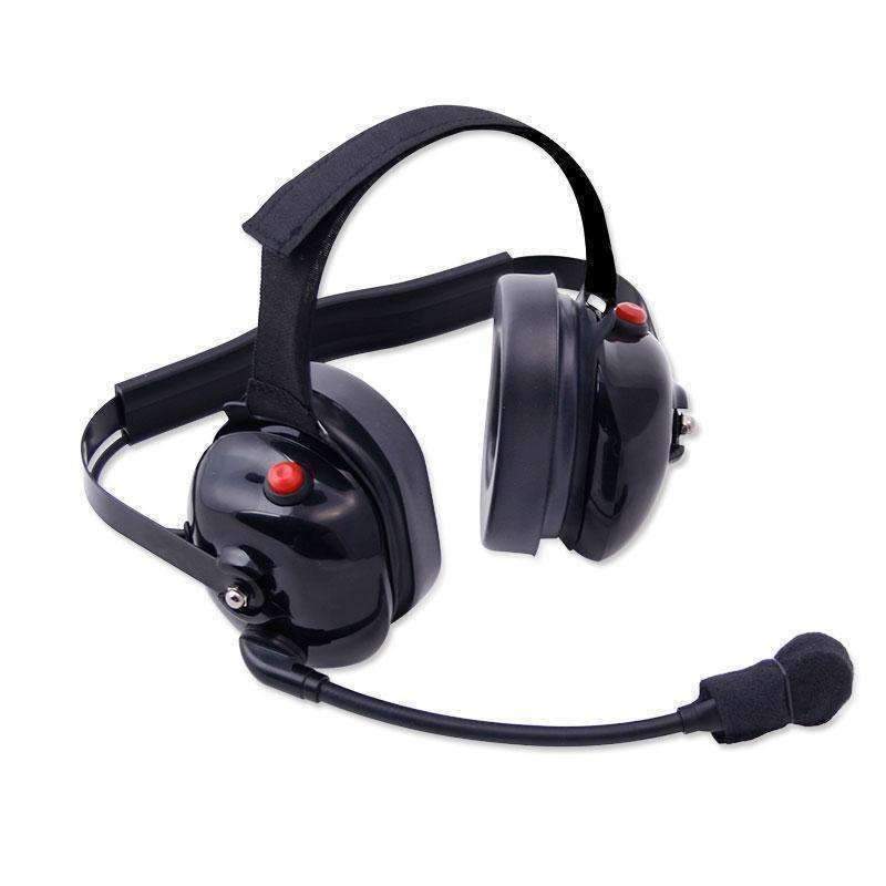 Rugged Radios Rugged Radios H60 Dual-Radio Behind-the-Head Headset - Black
