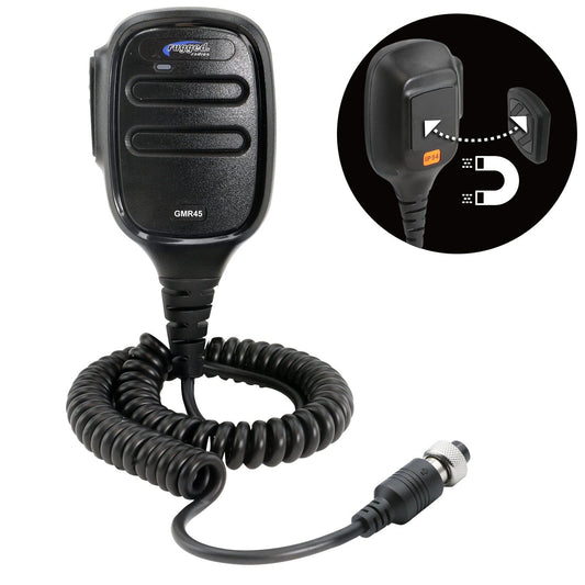 Rugged Radios Rugged Radios Hand Mic for GMR45 Mobile Radio with Scosche MagicMount