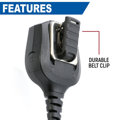 Rugged Radios Rugged Radios Hand Speaker Mic Waterproof for Handheld Radios