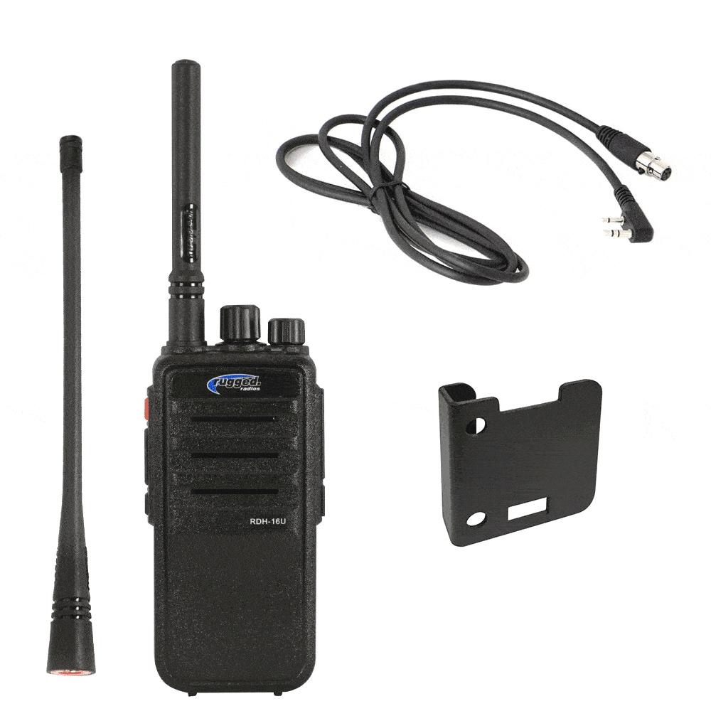 Rugged Radios Rugged RDH Handheld Radio Kit