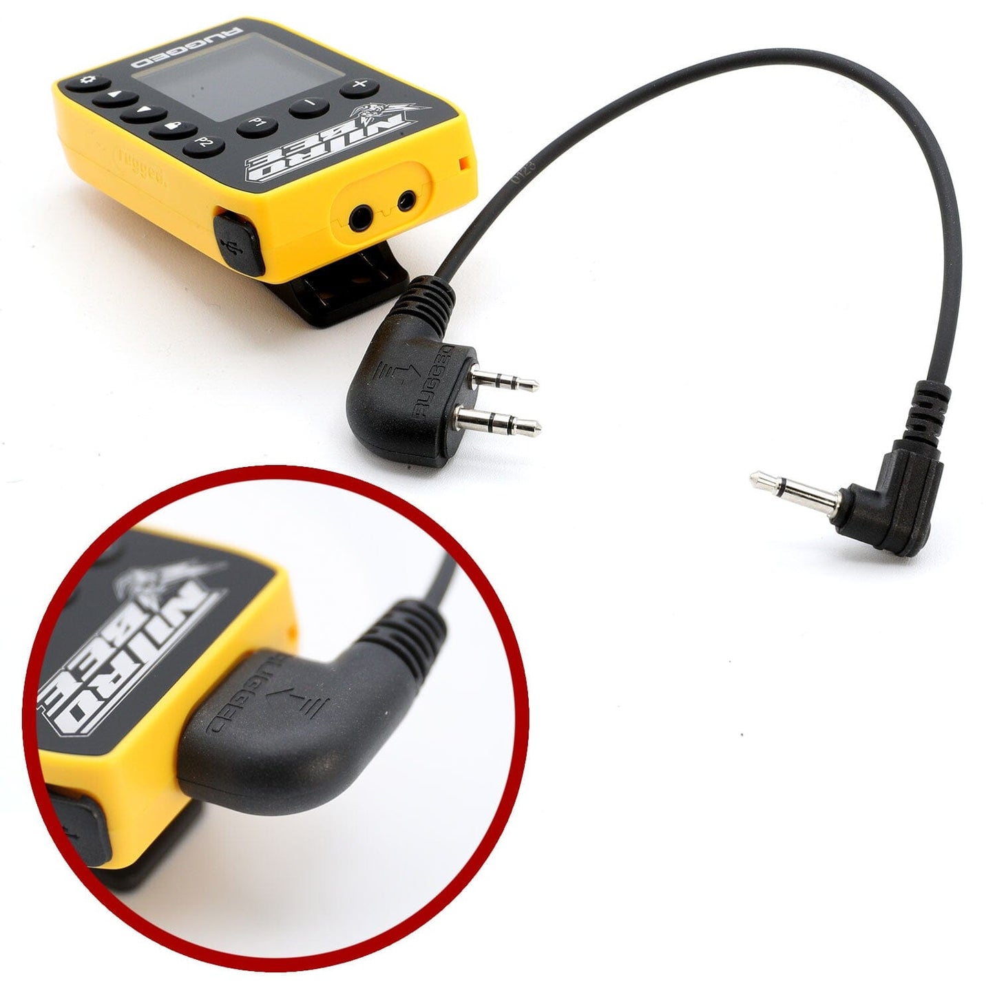 Rugged Radios Rugged Radios Headset to Scanner (Nitro Bee Xtreme) Straight Cord