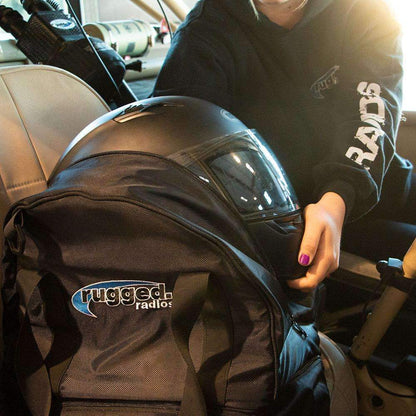 Rugged Radios Rugged Radios Helmet Bag with Bottom Storage Compartment