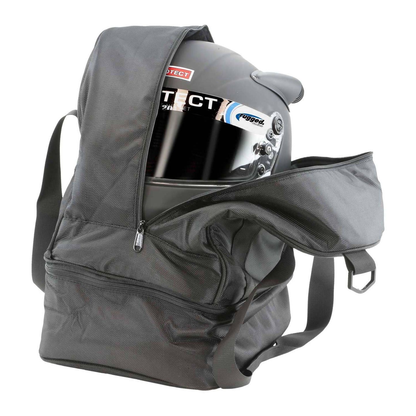 Rugged Radios Rugged Radios Helmet Bag with Bottom Storage Compartment