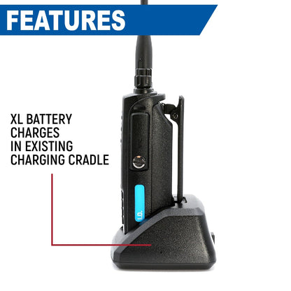 Rugged Radios Rugged Radios High Capacity Battery for RDH-X / ABH7 Handheld Radio 36