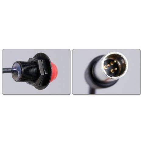 Rugged Radios Rugged Radios Hole Mount Steering Wheel Push to Talk (PTT) with Coil C